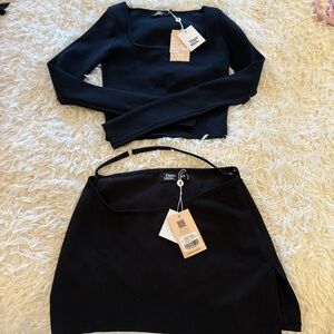 tigermist skirt and top set